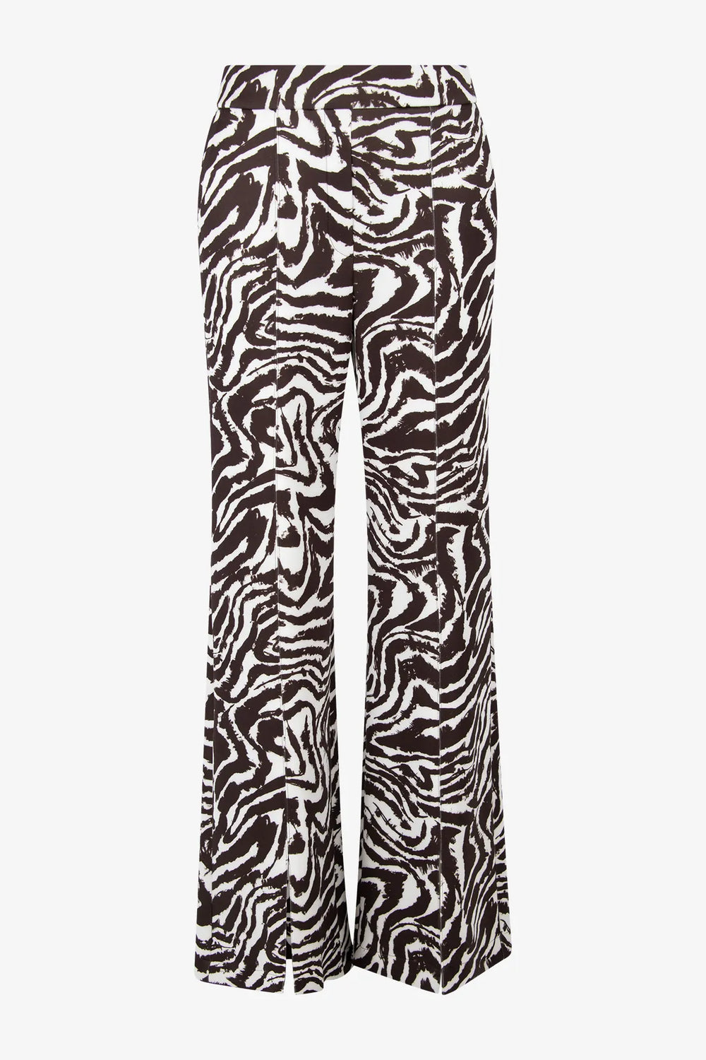 Edle Baumwoll-Hose im Zebra-Dessin 01