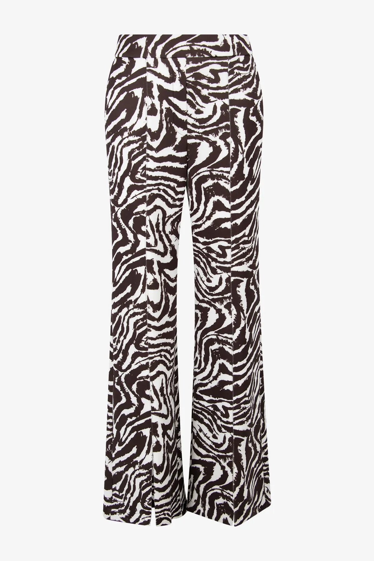 Edle Baumwoll-Hose im Zebra-Dessin 01