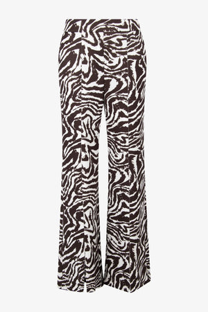 Edle Baumwoll-Hose im Zebra-Dessin 01