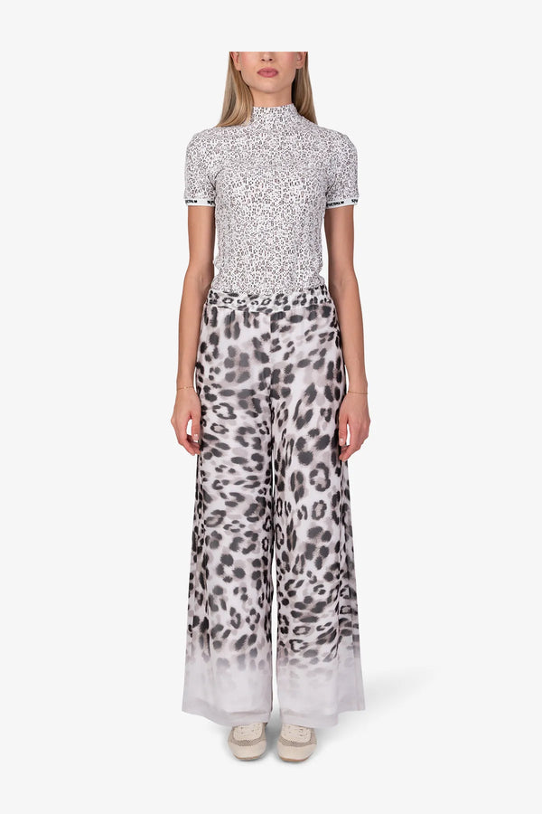 Leo-Print Schlupfhose 03