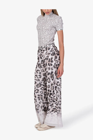 Leo-Print Schlupfhose 04