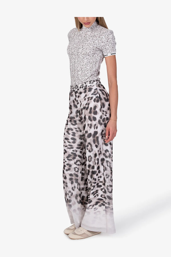 Leo-Print Schlupfhose 04