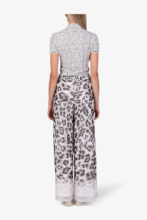 Leo-Print Schlupfhose 05