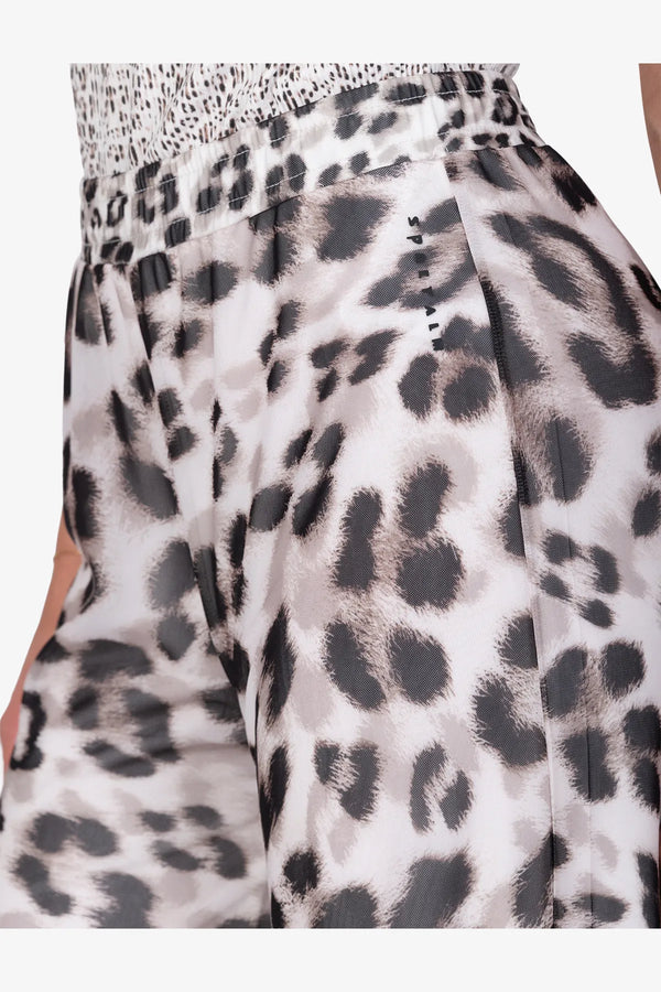 Leo-Print Schlupfhose 07