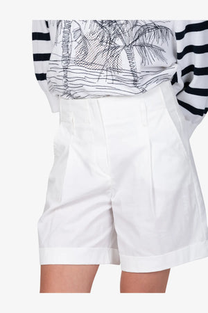 Twill-Short mit Baumwolle 07