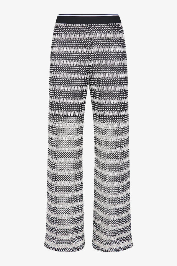 Schlupfhose in edler Häkeloptik 01
