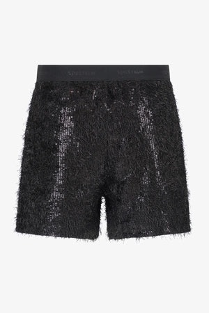 Shorts aus fancy Pailletten-Mesh 02