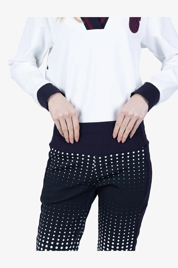 Golfhose mit exklusivem Print 06