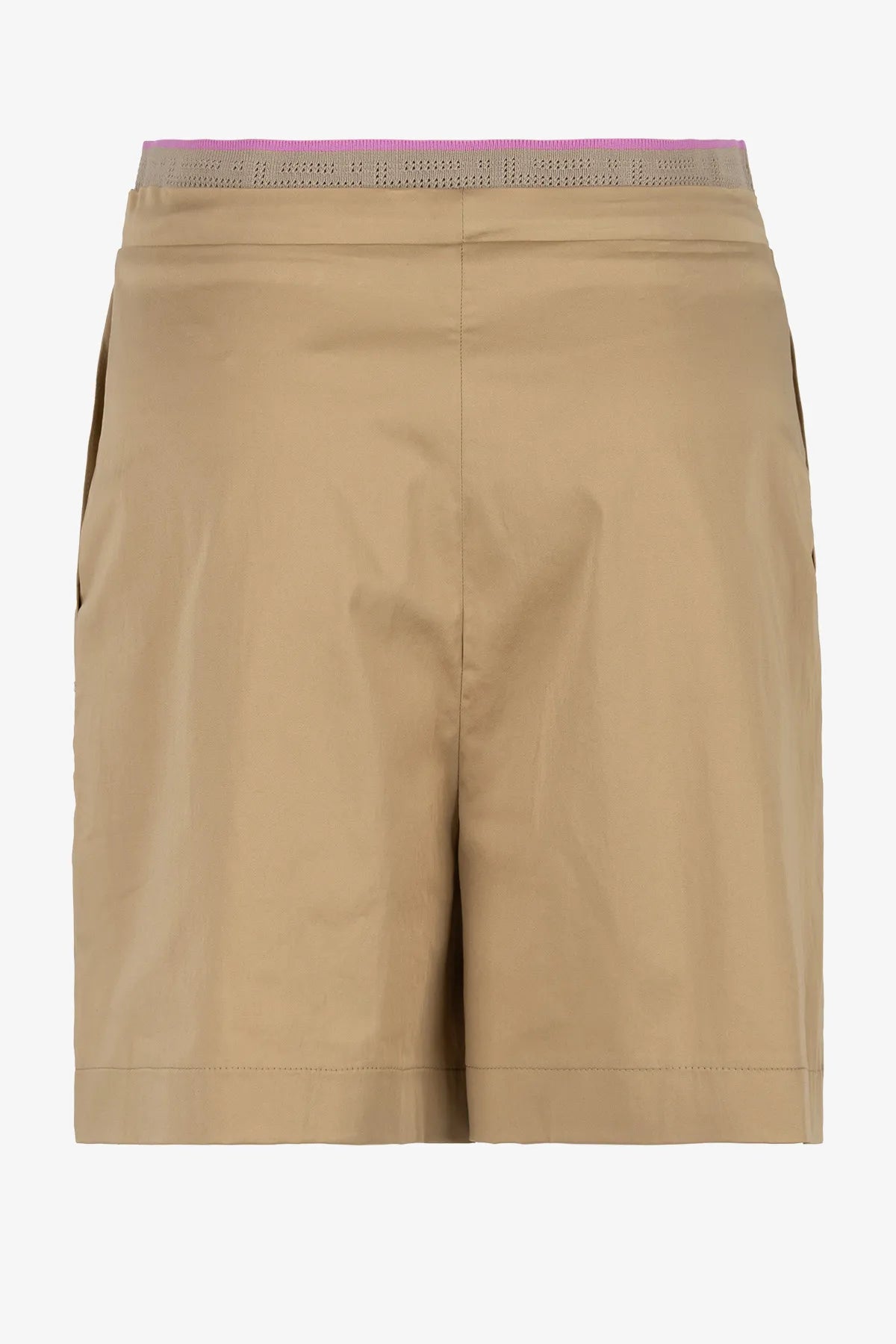 Baumwoll-Shorts mit Bügelfalte 02