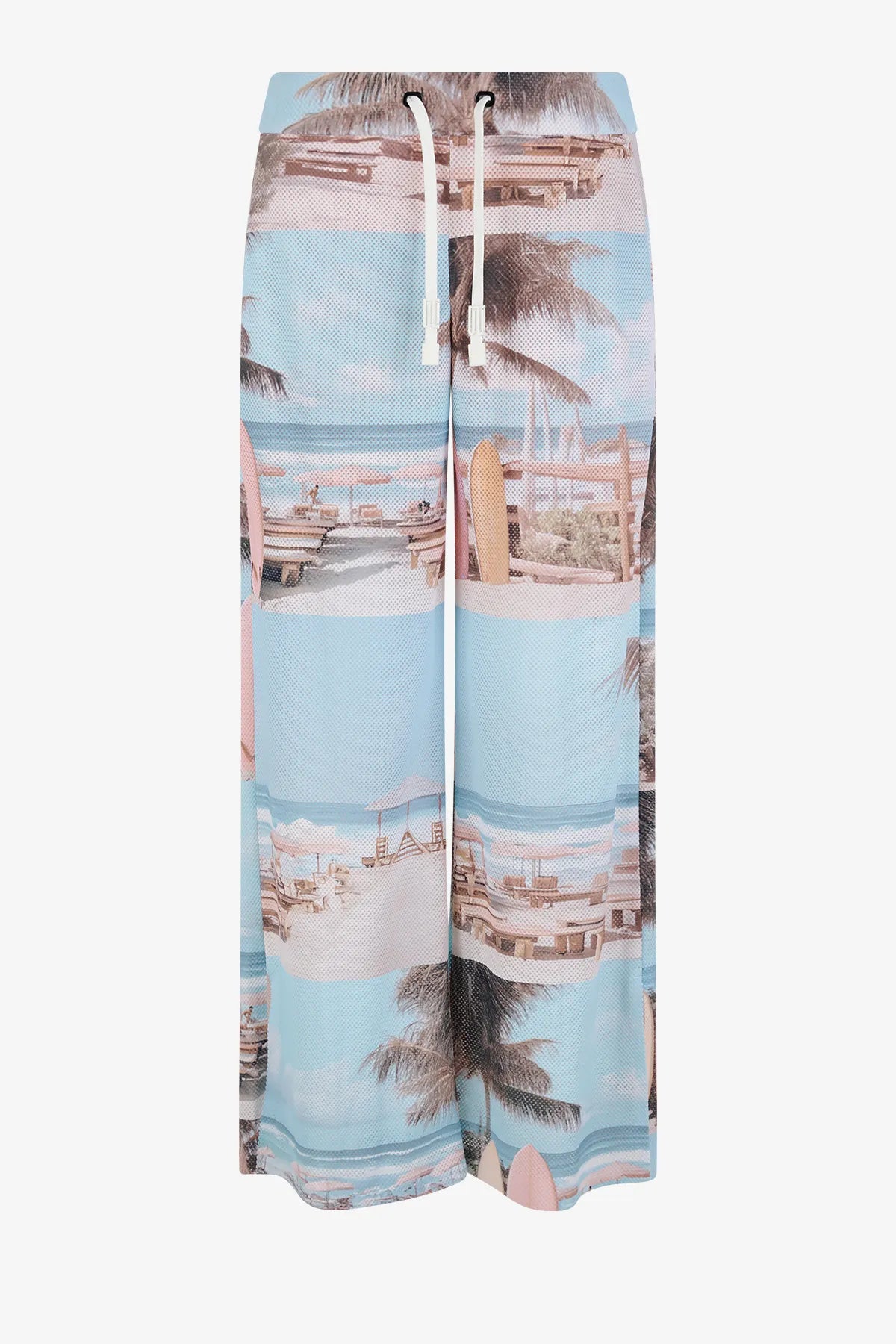 Mesh-Hose mit sommerlichem Print 01