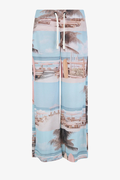 Mesh-Hose mit sommerlichem Print 01