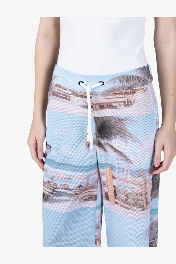 Mesh-Hose mit sommerlichem Print 06