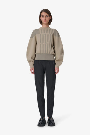 Sporthose mit breitem Bund 03