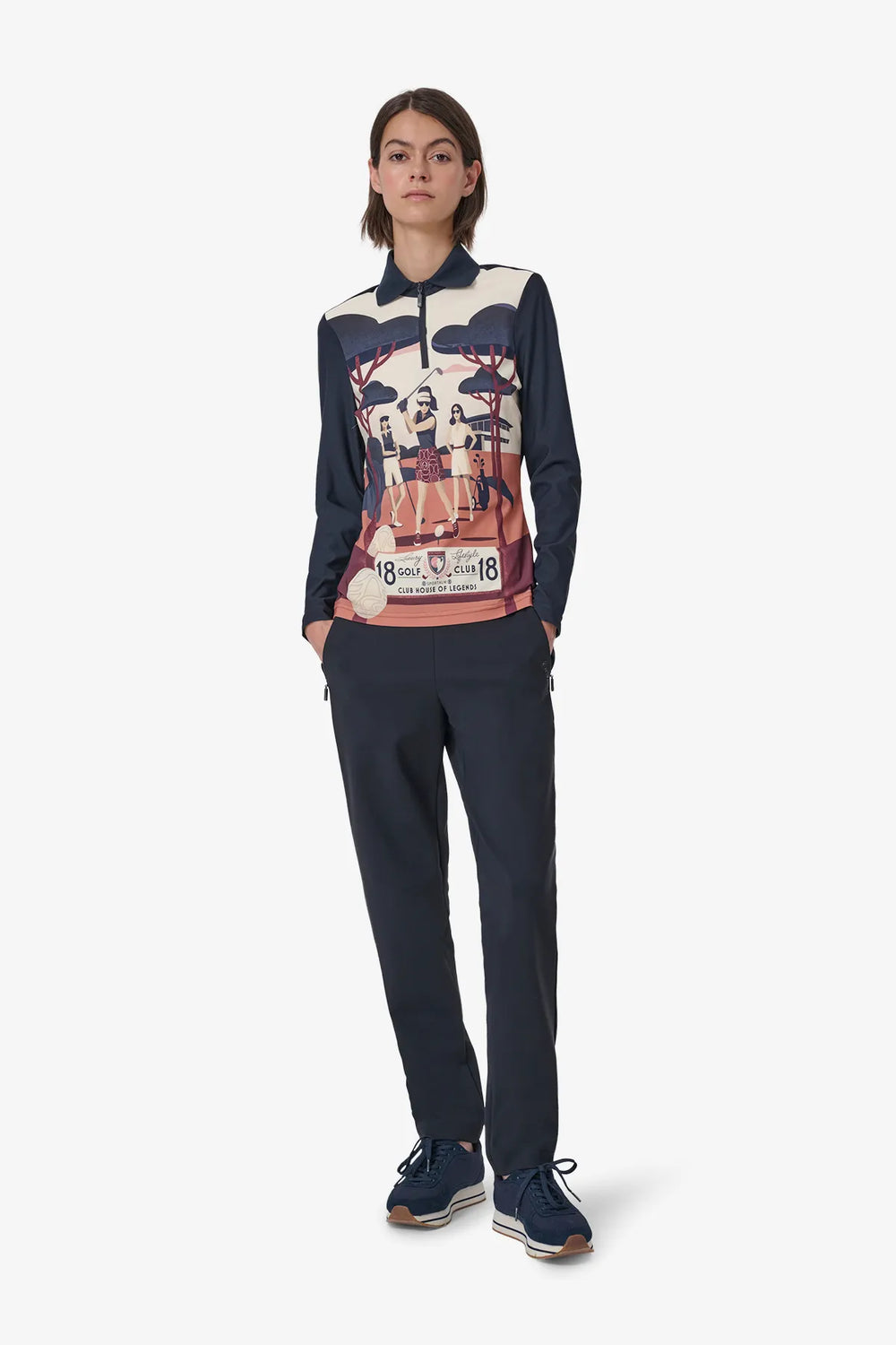 Leggings aus gebrushtem Eurojersey 03