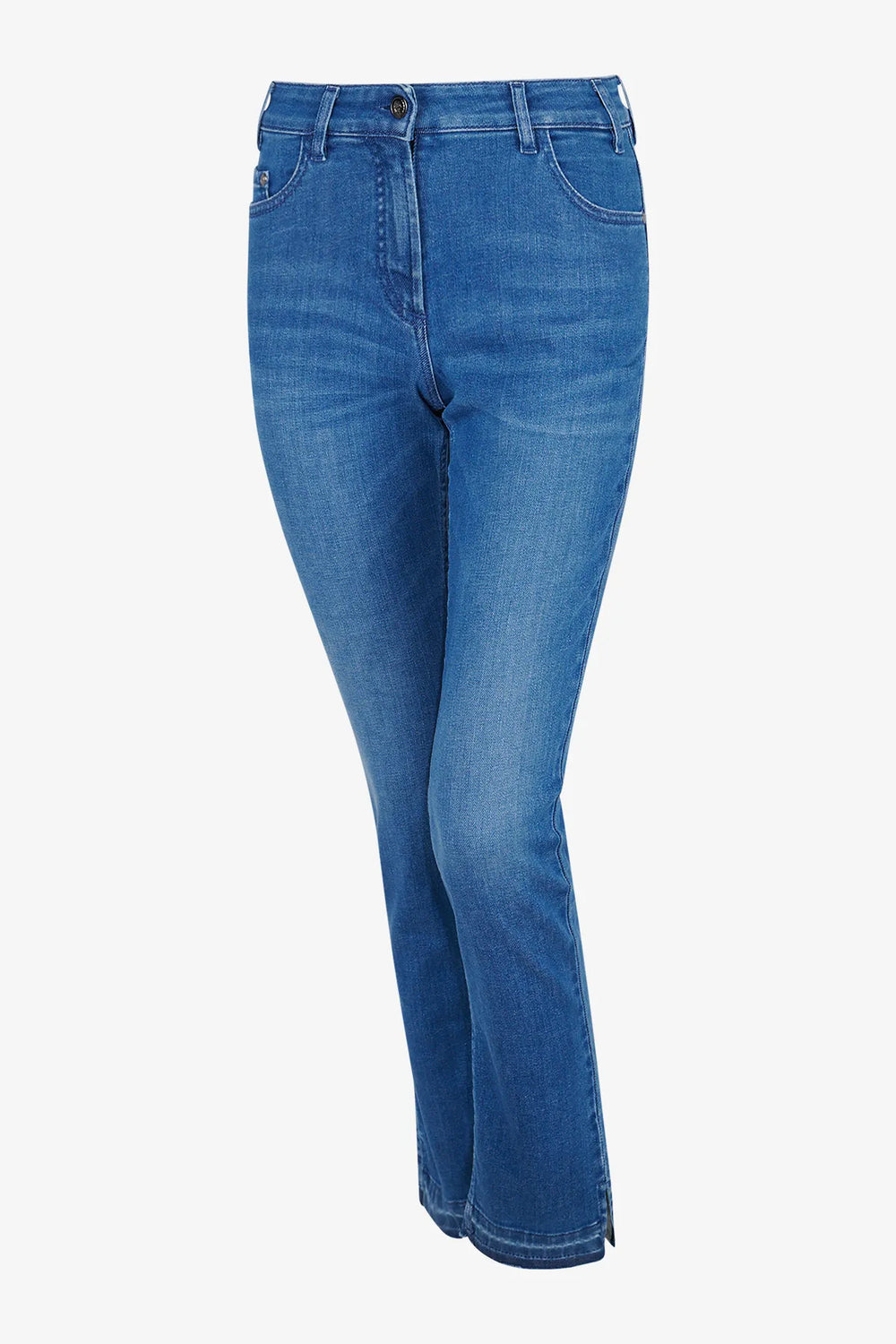 Jeans mit schmalem Bein 01