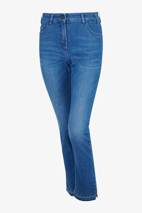 Jeans mit schmalem Bein 01