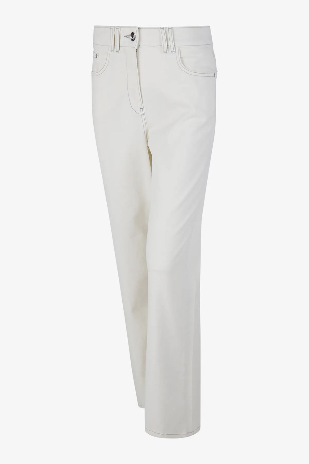 Jeans mit weitem Bein 01