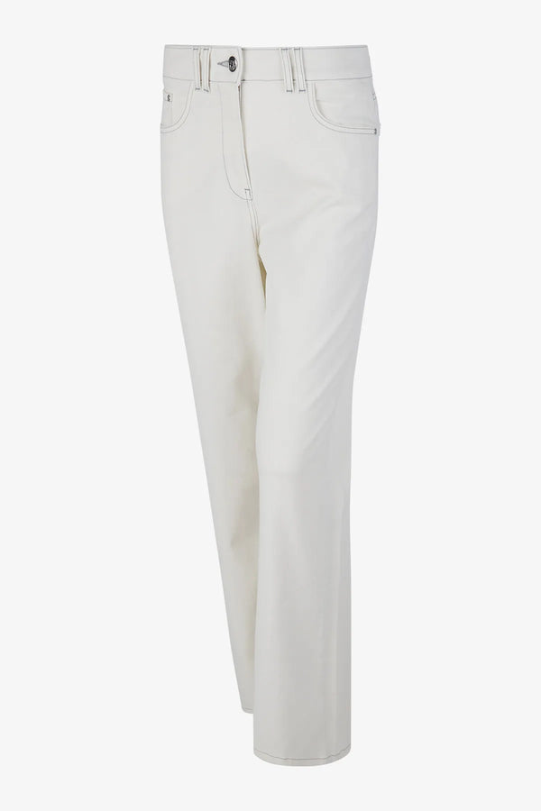 Jeans mit weitem Bein 01