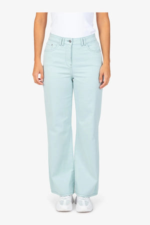 Jeans mit weitem Bein 05