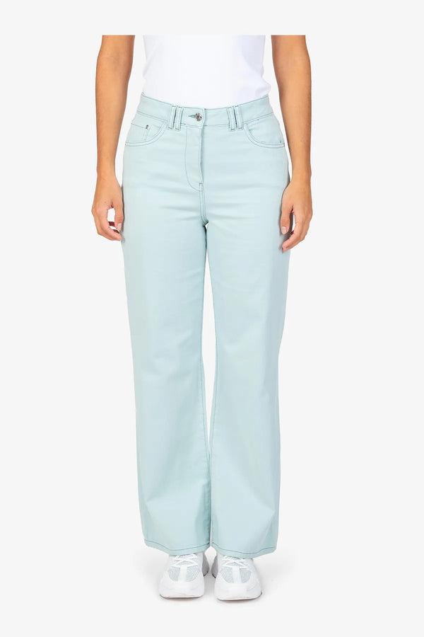 Jeans mit weitem Bein 05