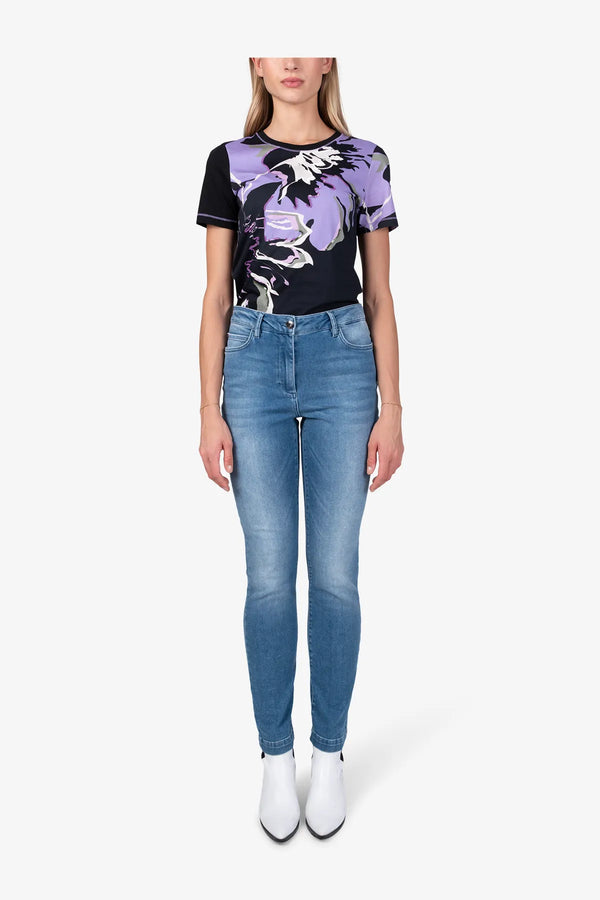 Skinny-Jeans mit Strass-Details 03