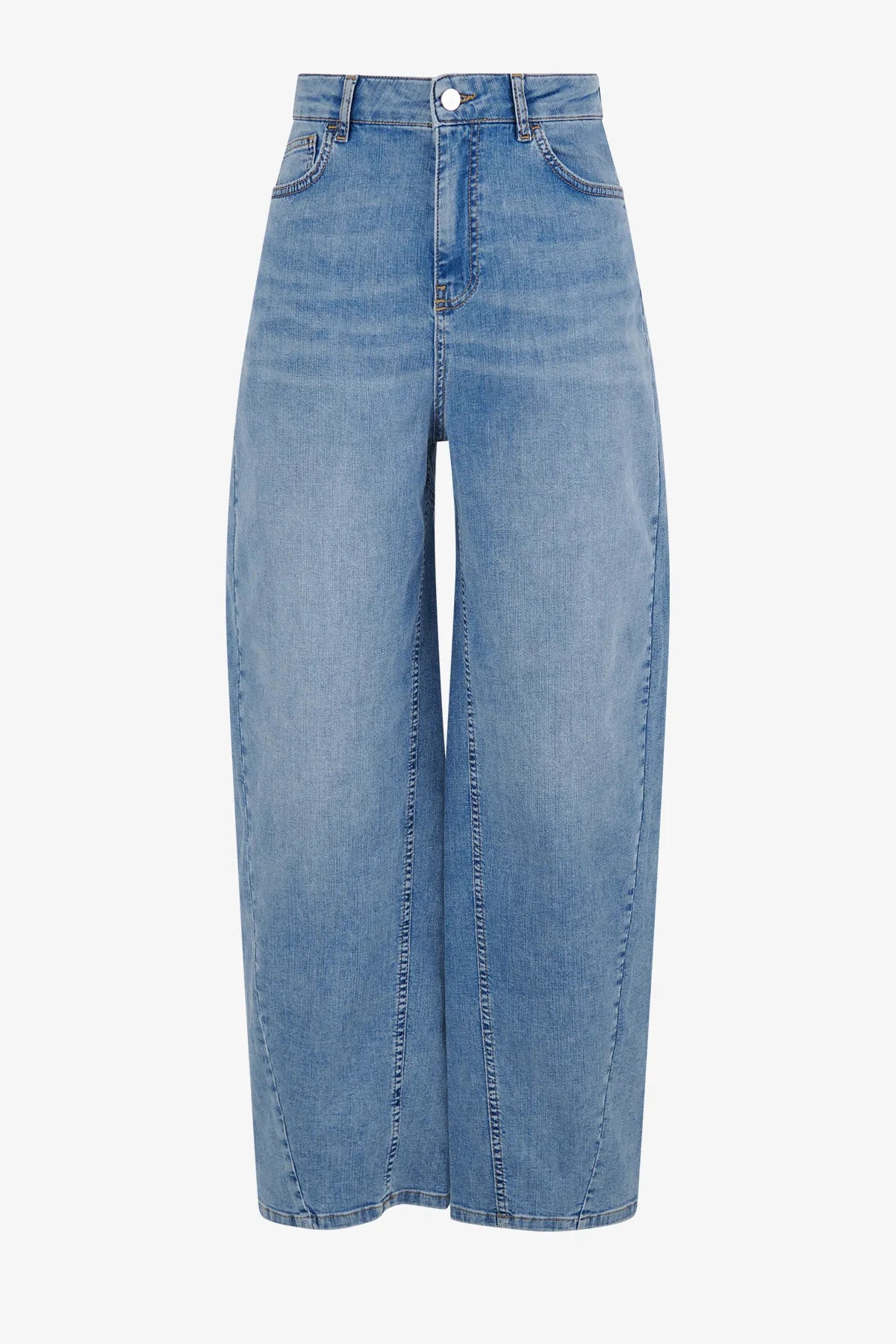 Barrel Jeans aus Baumwolle 01