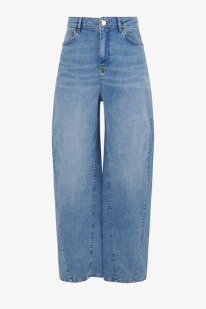 Barrel Jeans aus Baumwolle 01