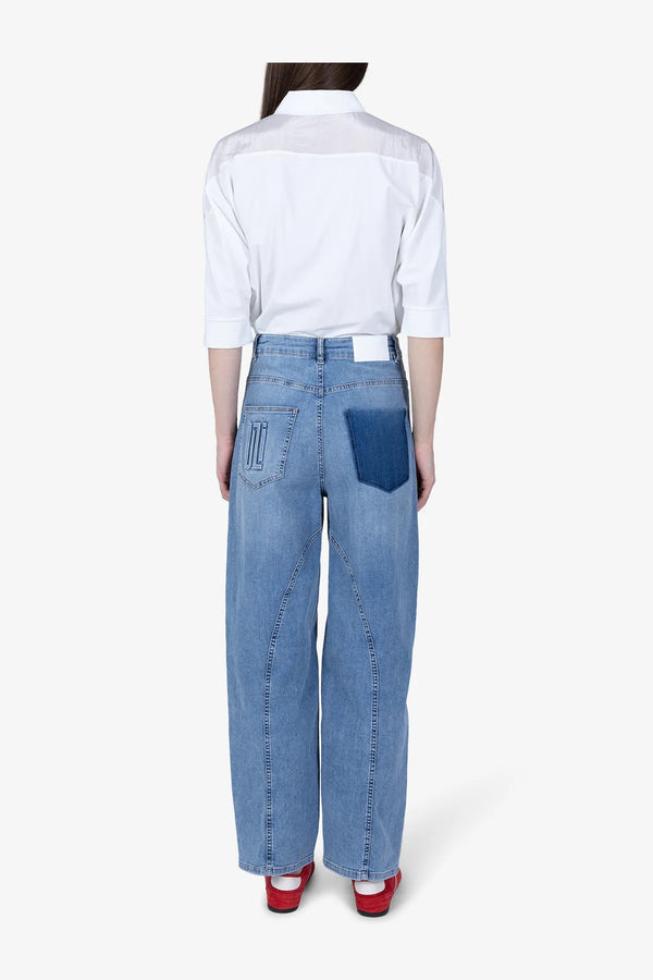 Barrel Jeans aus Baumwolle 05