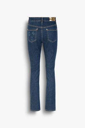 Skinny-Jeans mit Leo-Laser-Detail 02
