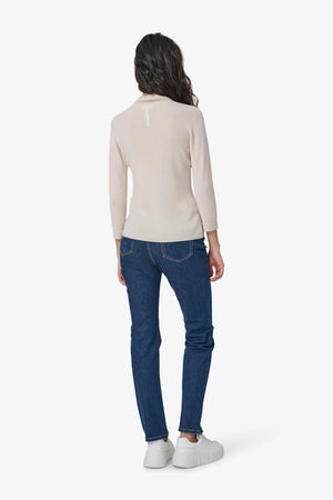 Skinny-Jeans mit Leo-Laser-Detail 05