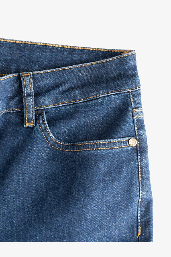 Skinny-Jeans mit Leo-Laser-Detail 06