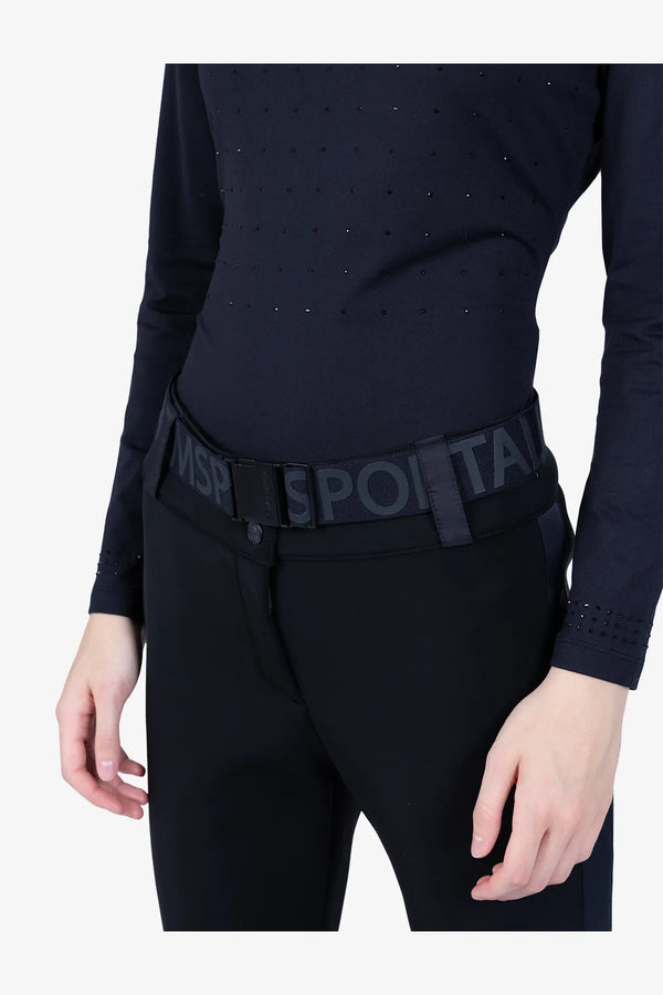 Skihose mit wattiertem Kniebereich 07