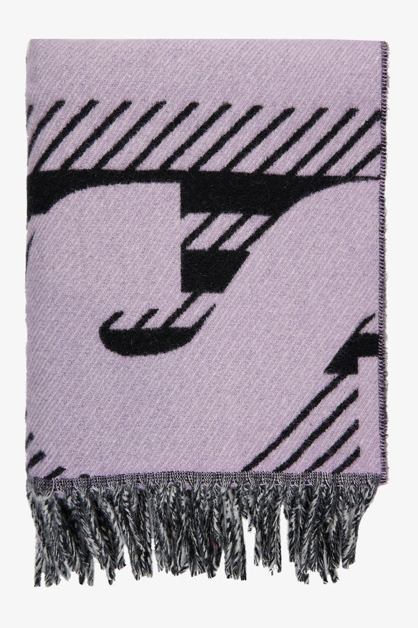 Schal aus hochwertiger Wollmischung 02