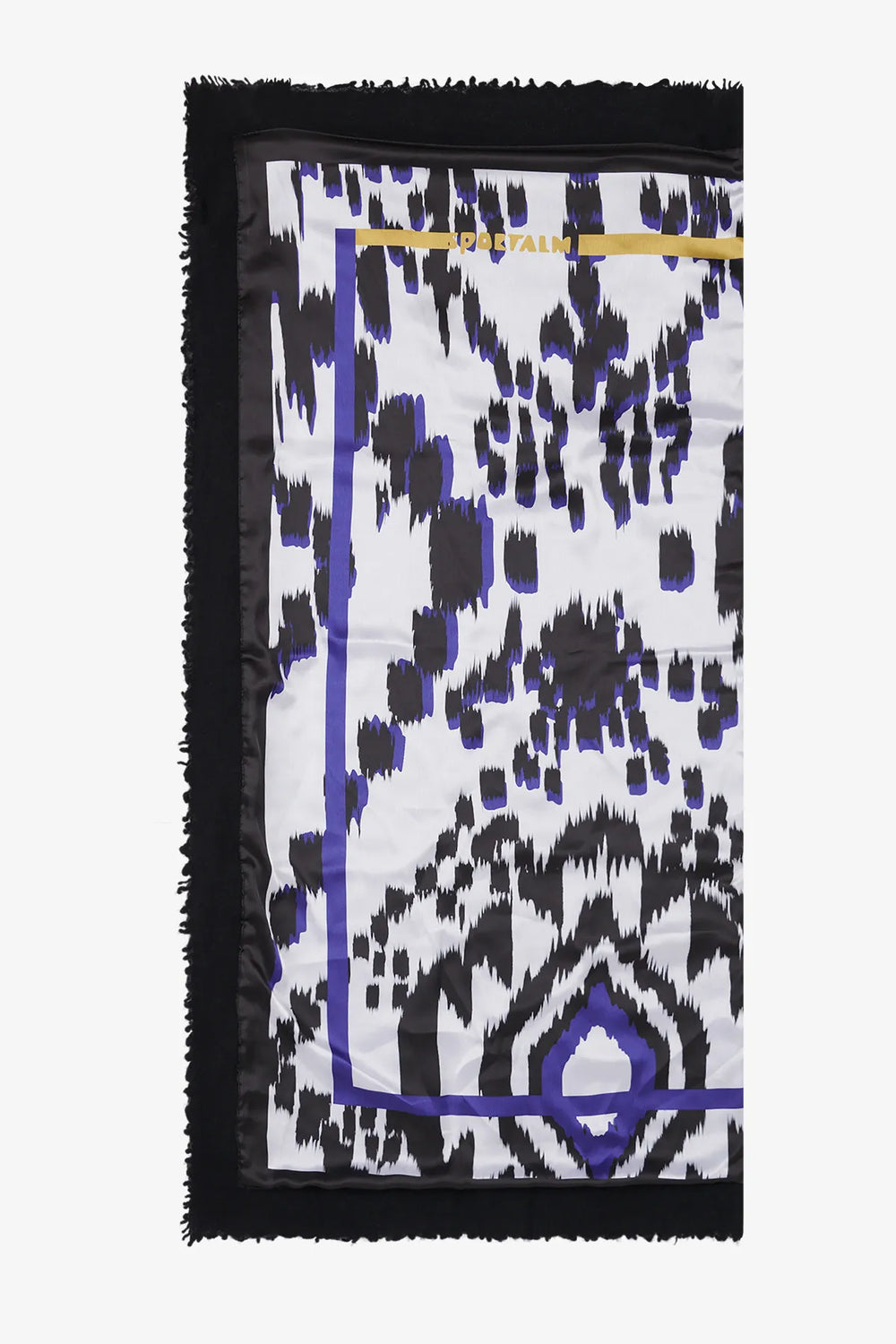 Tuch mit Ikat-Dessin 01