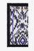 Tuch mit Ikat-Dessin 01