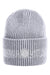 Strickmütze mit Lurex-Streifen 01