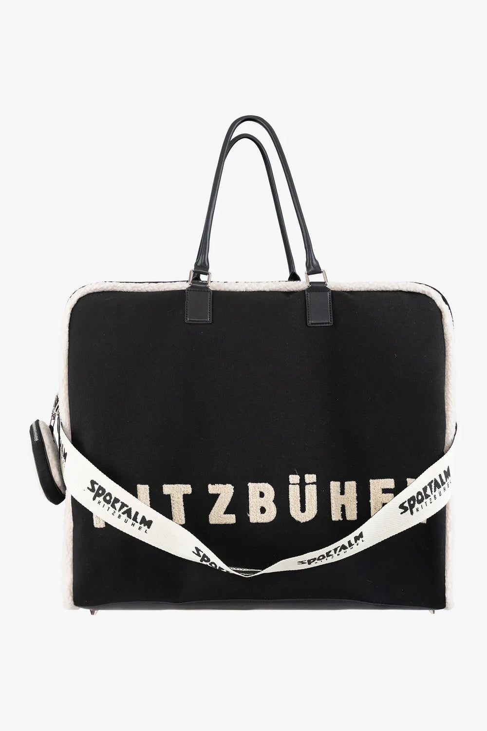 Reisetasche aus Velour-Leder und Plüsch 01