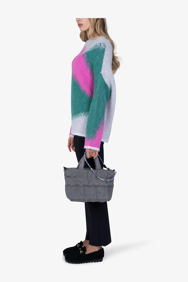 Micro-Totebag mit Sportalm-Prägung 04