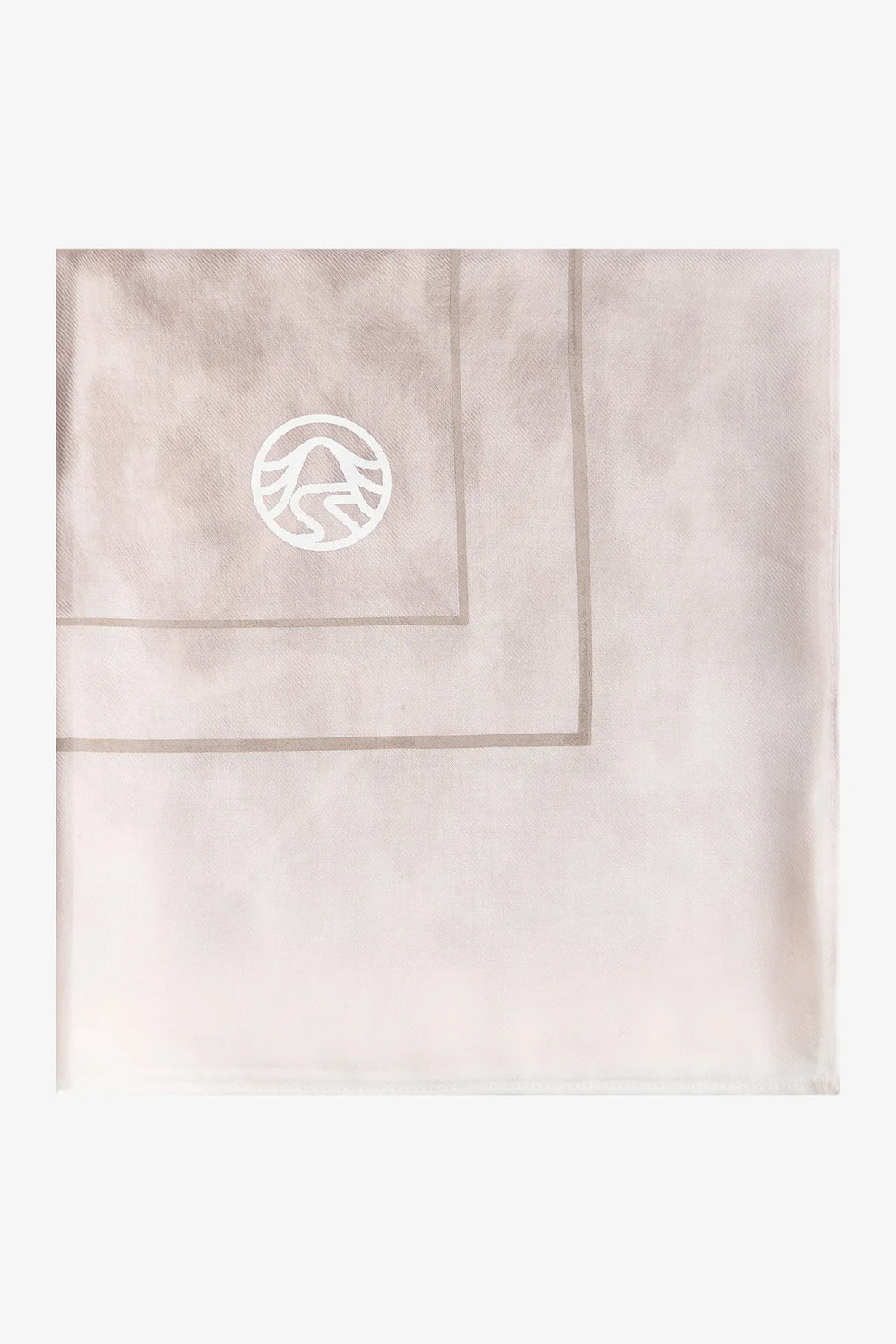 Tuch mit Folien-Print 01