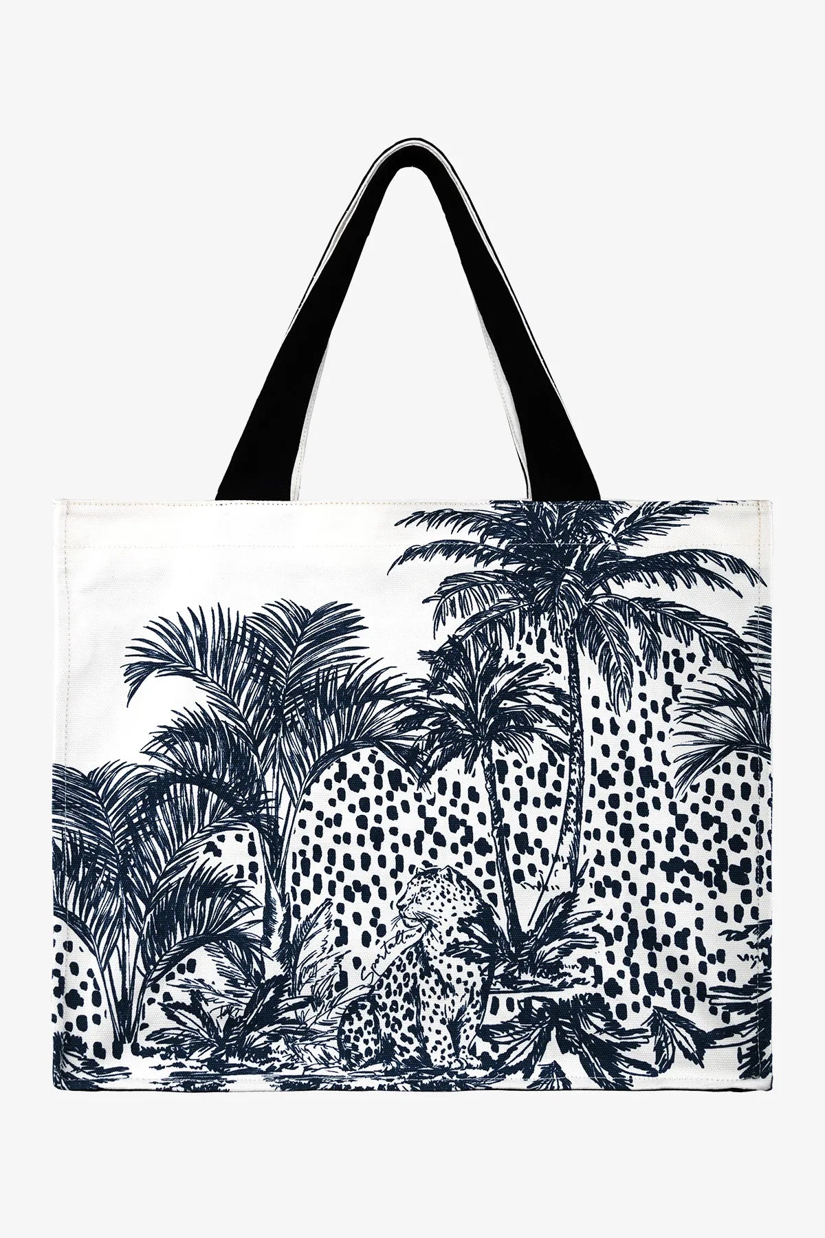 Tote Bag mit Leo-Print 02
