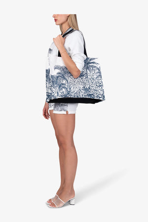 Tote Bag mit Leo-Print 04