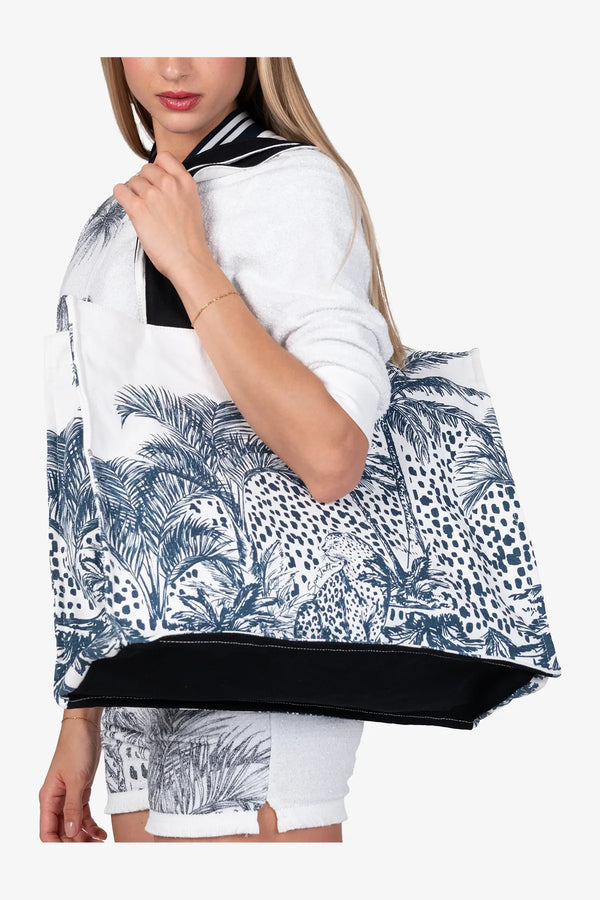 Tote Bag mit Leo-Print 07