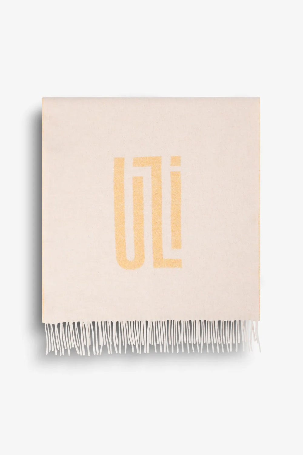 Wollschal mit Intarsia-Design 01