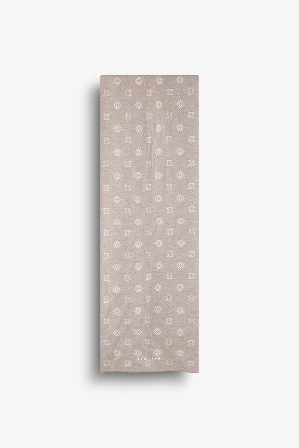Jacquard-Schal aus Wolle-Cashmere-Mix 01