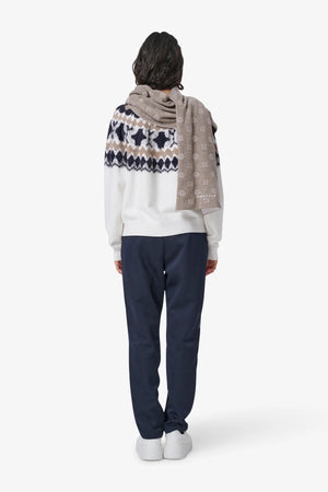 Jacquard-Schal aus Wolle-Cashmere-Mix 05