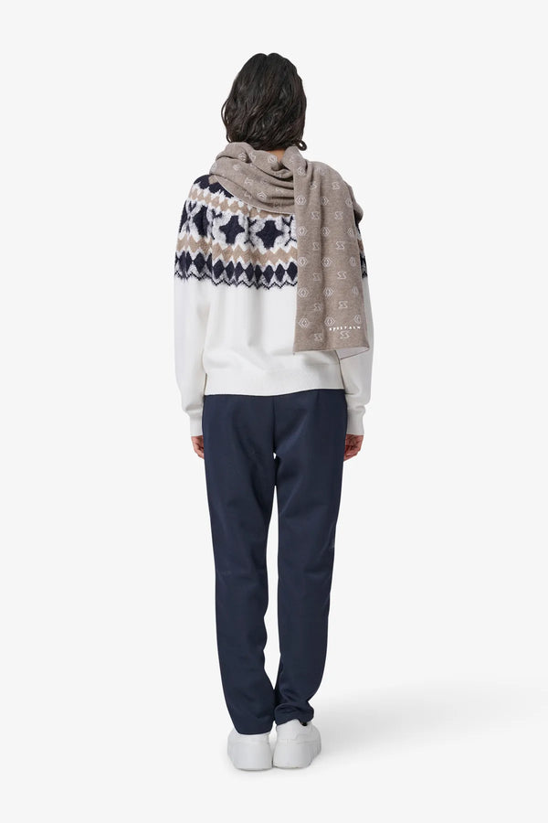 Jacquard-Schal aus Wolle-Cashmere-Mix 05