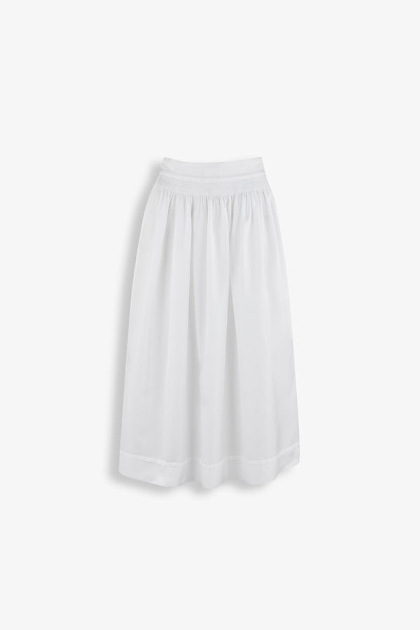 Schürze aus Seidenjacquard
