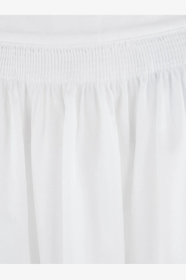 Schürze aus Seidenjacquard 07