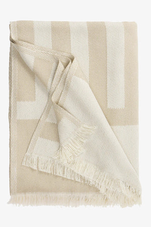 Maritime Decke mit Streifen und Palmenmotiv 03