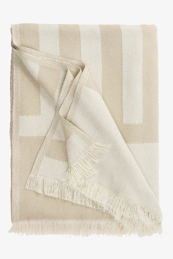 Maritime Decke mit Streifen und Palmenmotiv 03